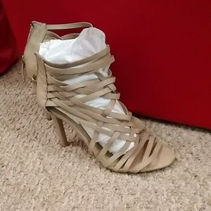 Strappy heels
